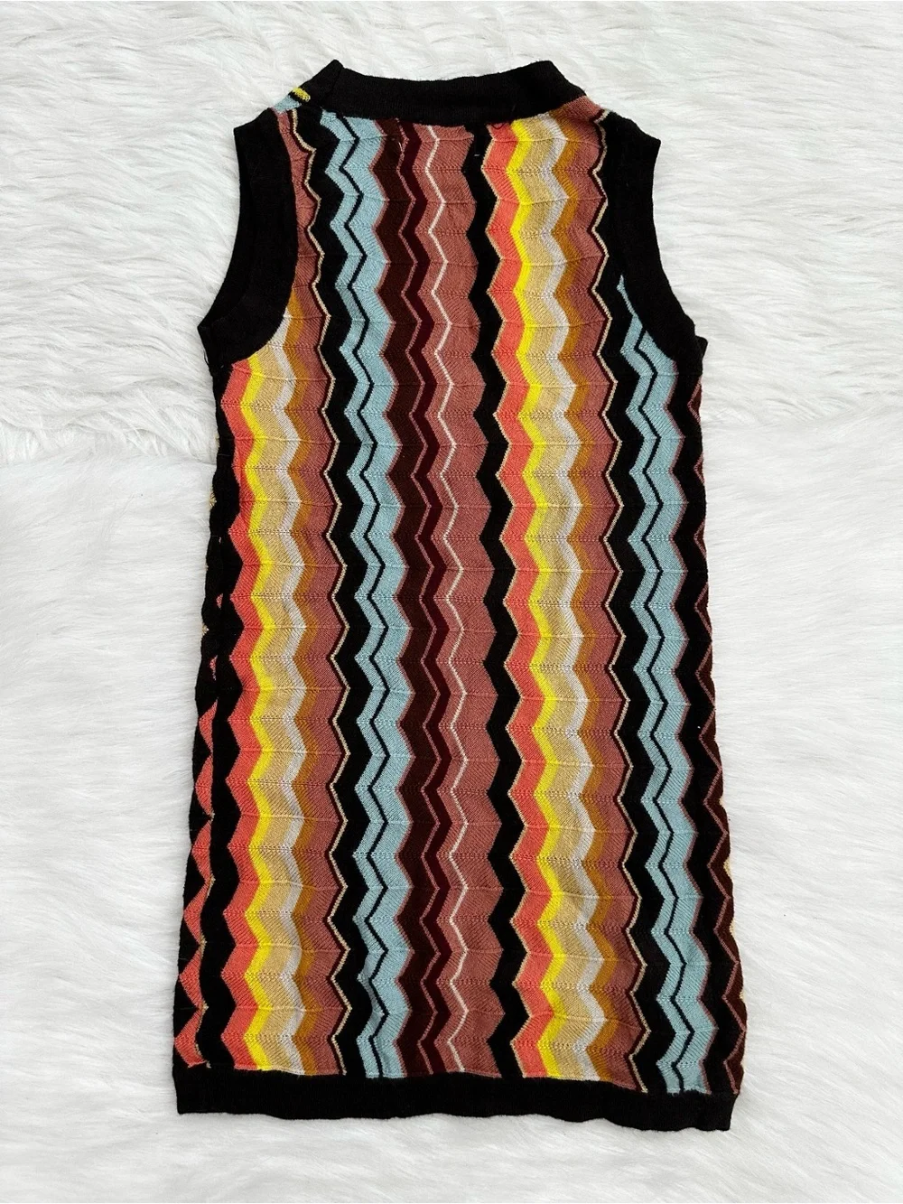 Missoni x Target Toddler Chevron Crochet Knit Shift Dress, Size XS (4T)